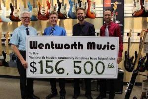 Noel Wentworth helps raise over $156,000