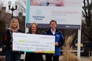 Noel Wentworth Helps Raise Money For Joanna's House 
