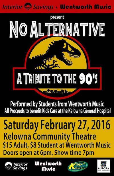 No Alternative – A tribute to the 90’s (SOLD OUT!)