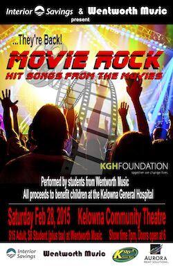 Noel Wentworth Puts On Movie Rock Concert